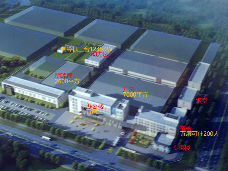 制藥廠(chǎng)公司宿舍樓食堂空調(diào)、熱水項(xiàng)目