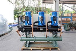 恒星定制冷水機(jī)組，三個渦旋機(jī)動力更猛