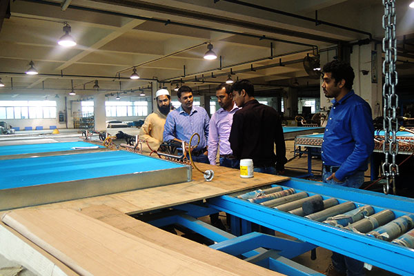 翅片換熱器車間