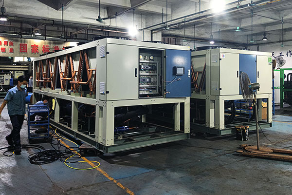 風(fēng)冷機(jī)組車間